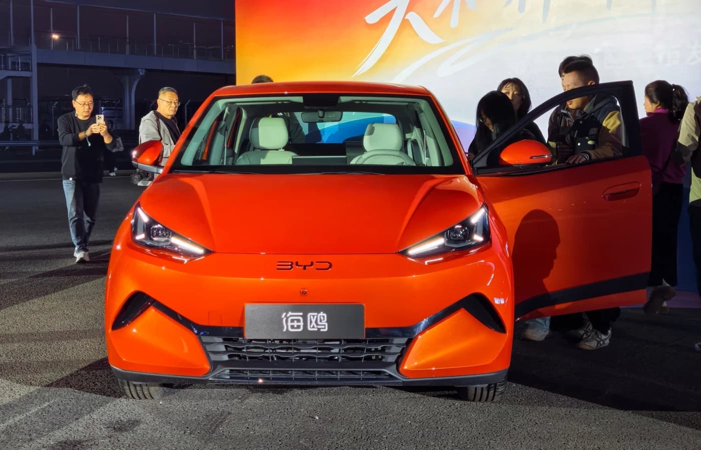 Second-generation BYD Seagull, the China-market relative of the New Zealand Atto 1
