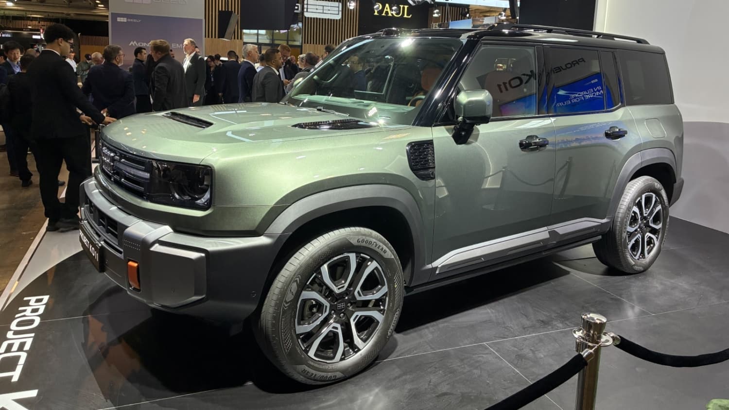 Geely Project KO11 plug-in hybrid off-road SUV, also known as Battleship 700